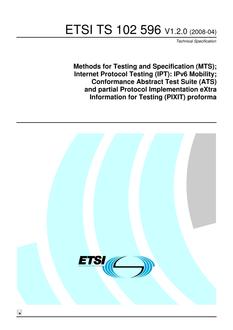 ETSI TS 102 596