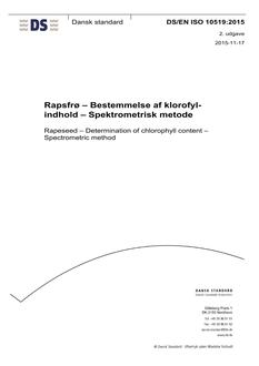 DANSK DS/EN ISO 10519
