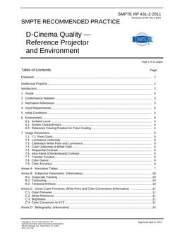 SMPTE RP 431-2