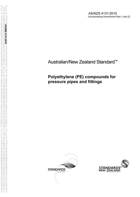 AS/NZS 4131:2010