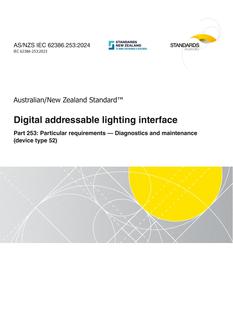 AS/NZS IEC 62386.253:2024