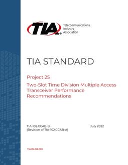 TIA ANSI/TIA-102.CCAB-B