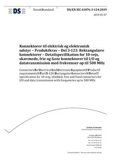 DANSK DS/EN IEC 61076-3-124
