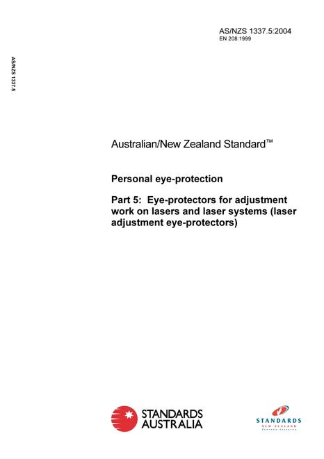AS/NZS 1337.5:2004