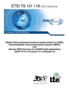 ETSI TS 131 116