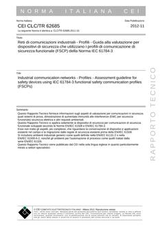CEI CLC/TR 62685