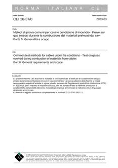 CEI 20-37/0