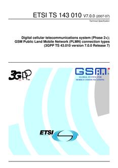 ETSI TS 143 010