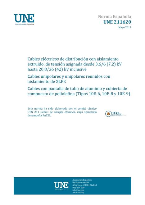 AENOR UNE 211620
