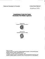 CAN/CSA F383-87 (R2005)