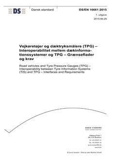 DANSK DS/EN 16661