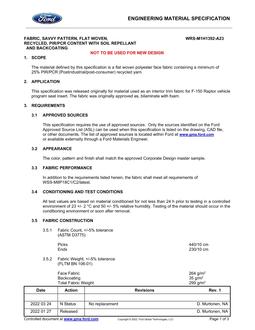 FORD WRS-M1H1392-A23