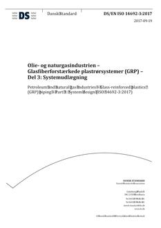 DANSK DS/EN ISO 14692-3
