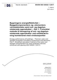 DANSK DS/EN ISO 52022-1