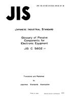 JIS C 5602:1986