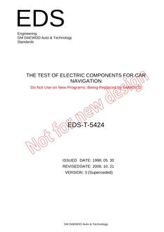 GMKOREA EDS-T-5424