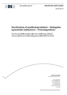 DANSK DS/EN ISO 18472