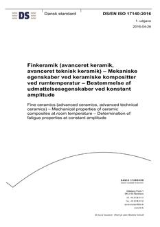 DANSK DS/EN ISO 17140