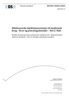 DANSK DS/ISO 11608-2