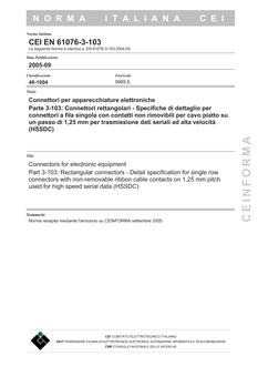 CEI EN 61076-3-103