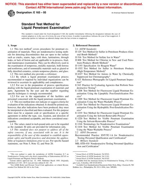 ASTM E165-95