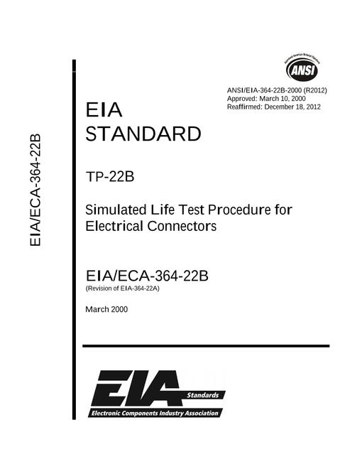 ECIA EIA/ECA-364-22B