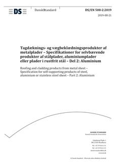 DANSK DS/EN 508-2