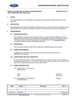 FORD WSS-M1H1373-A11