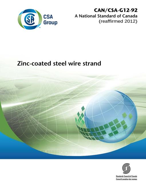 CAN/CSA G12-92 (R2012)
