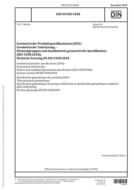 DIN EN ISO 5458