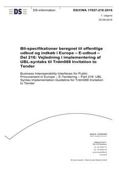 DANSK DS/CWA 17027-216