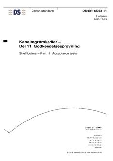DANSK DS/EN 12953-11