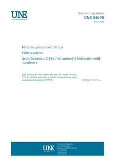 AENOR UNE 84695