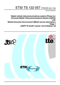 ETSI TS 122 057