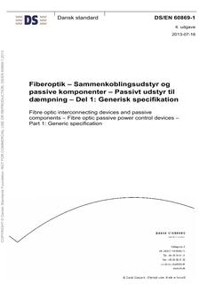 DANSK DS/EN 60869-1