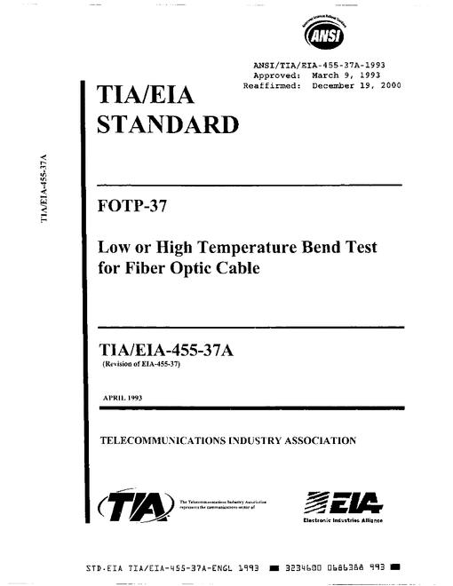 TIA TIA/EIA-455-37A