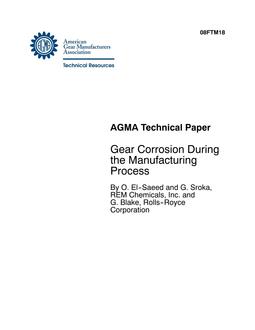 AGMA 08FTM18