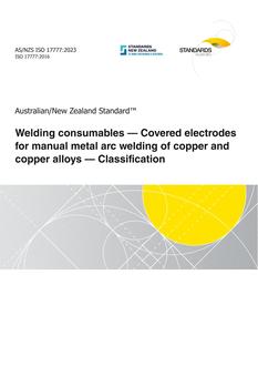AS/NZS ISO 17777:2023
