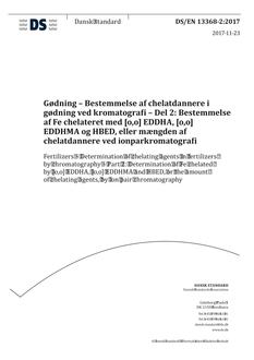DANSK DS/EN 13368-2