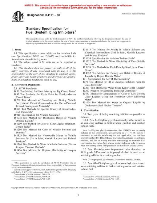 ASTM D4171-98