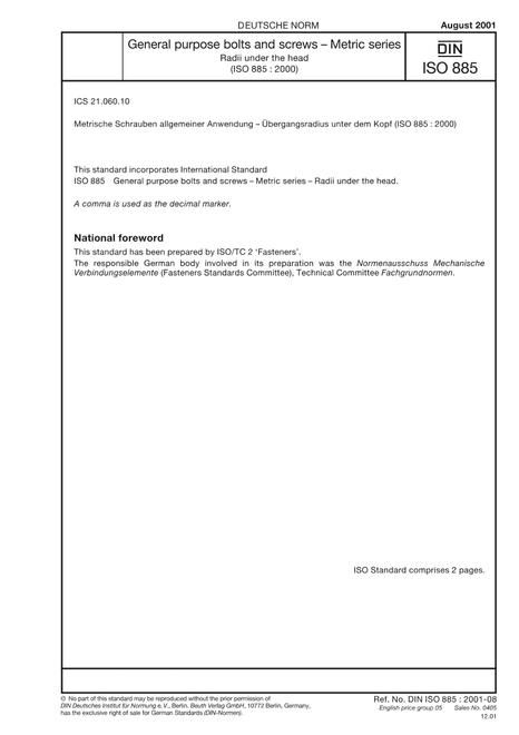 DIN ISO 885