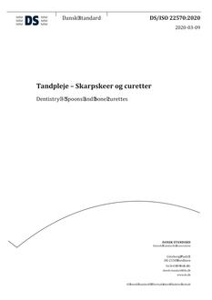 DANSK DS/ISO 22570