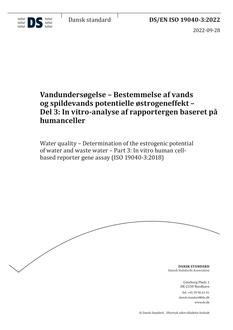 DANSK DS/EN ISO 19040-3