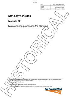 NR NR/L2/MTC/PL0175/MOD02 ISSUE 3