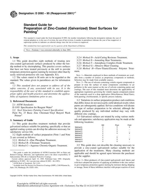 ASTM D2092-01