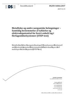 DANSK DS/EN 16866