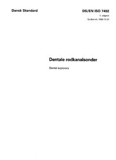 DANSK DS/EN ISO 7492