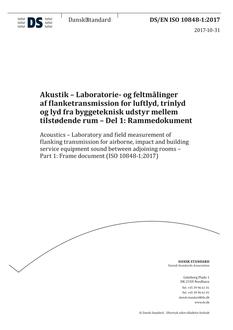 DANSK DS/EN ISO 10848-1