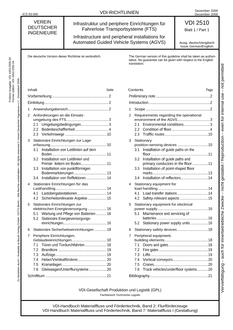 VDI VDI 2510 BLATT 1