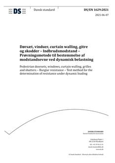 DANSK DS/EN 1629